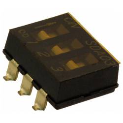 C & K Switches SDA03H0SBR DIP-Switch SDA Series DIP spínač Pólů 3 1 ks Tape on Full reel