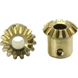 Sol Expert Z15K5 mosaz sada mikro ozubených kol, kovová ozubená kola, (Ø x v) 8.2 mm x 4.9 mm, 2 ks