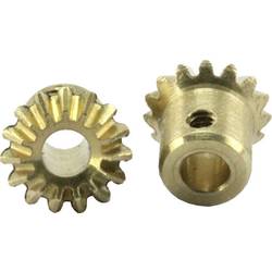 Sol Expert Z15K5 mosaz sada mikro ozubených kol, kovová ozubená kola, (Ø x v) 8.2 mm x 4.9 mm, 2 ks