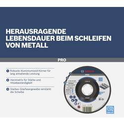 Bosch Accessories 2608619259 X-LOCK Schruppscheibe 125x6mm Expert for Metal gekröpft VE10 brusný kotouč lomený Průměr 125 mm Ø otvoru 22.23 mm 1 ks