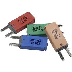 Hansor Circuit Breaker Mini, type 3. Manual Reset, 5ACBA3 Series 5A automatická plochá pojistka, 28 V, 5 A, 1 ks