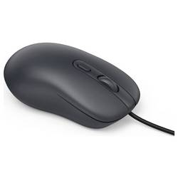 Hama CM-200 optická myš, přenos kabelový, 4 tlačítko, 1600 dpi, černá