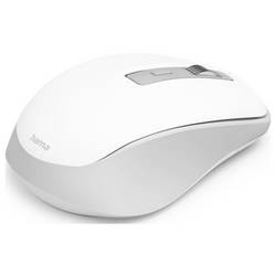 Hama WM-450 optická myš, přenos bezdrátový, 7 tlačítko, 1600 dpi, bílá