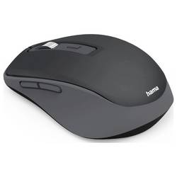 Hama WM-450 optická myš, přenos bezdrátový, 7 tlačítko, 1600 dpi, černá