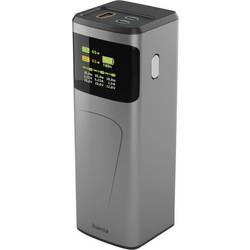 Hama High Power powerbanka Li-Ion, 20000 mAh, Power Delivery 3.0, Quick Charge 3.0, USB-C®, USB-A, šedá, Indikátor stavu