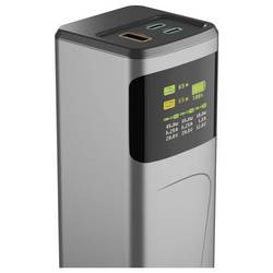 Hama High Power powerbanka Li-Ion, 20000 mAh, Power Delivery 3.0, Quick Charge 3.0, USB-C®, USB-A, šedá, Indikátor stavu
