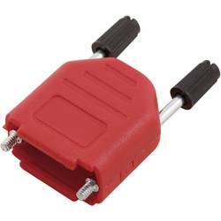MH Connectors MHDPPK09-R-K 6353-0103-01 D-SUB pouzdro Pólů: 9 plast 180 ° červená 1 ks