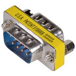 Akyga AK-AD-17 D-SUB adaptér D-SUB zástrčka 9pólová - D-SUB zástrčka 9pólová 30 mm 1 ks Piece