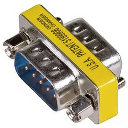 Akyga AK-AD-17 D-SUB adaptér D-SUB zástrčka 9pólová - D-SUB zástrčka 9pólová 30 mm 1 ks Piece