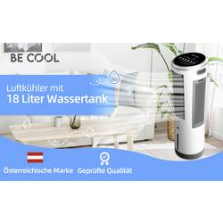 Be Cool ochlazovač vzduchu 110 W (Ø x v) 34 cm x 110 cm bílá s dálkovým ovládáním, stavová LED