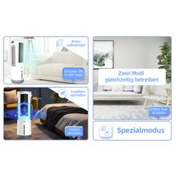 Be Cool ochlazovač vzduchu 110 W (Ø x v) 34 cm x 110 cm bílá s dálkovým ovládáním, stavová LED