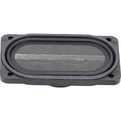 Visaton SC 5.9 FLX - 8 Ohm 5 palec 9 cm širokopásmový reproduktor 4 W 8 Ω Oval, Dřevěná membrána