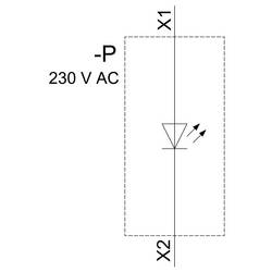 Siemens 3SU1401-1BF40-3AA0 LED modul s LED elementem zelená kontaktní těleso 230 V 1 ks