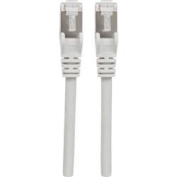 Intellinet 317399 RJ45 síťové kabely, propojovací kabely CAT 6A S/FTP 30.00 m šedá fóliové stínění, stínění pletivem, bez halogenů 1 ks