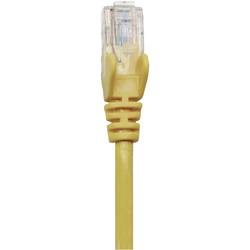 Intellinet 350471 RJ45 síťové kabely, propojovací kabely CAT 6A S/FTP 1.00 m žlutá jednoduché stínění, kompletní stínění, bez halogenů 1 ks