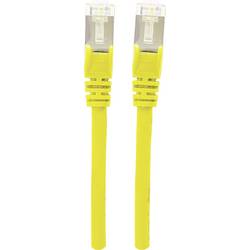 Intellinet 350532 RJ45 síťové kabely, propojovací kabely CAT 6A S/FTP 15.00 m žlutá fóliové stínění, stínění pletivem, bez halogenů 1 ks