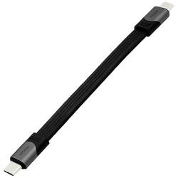 Roline USB kabel USB 4.0 USB-C ® zástrčka, USB-C ® zástrčka 15.00 m černá stíněný 11.02.9078