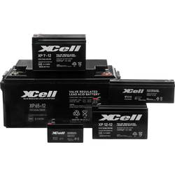 XCell XP6512 XCEXP6512 olověný akumulátor 12 V 65 Ah olověný se skelným rounem (š x v x h) 348 x 178 x 167 mm šroubované M6 bezúdržbové, VDS certifikace