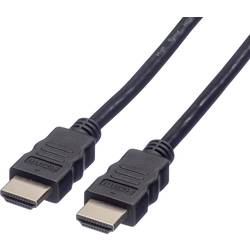 Value HDMI kabel Zástrčka HDMI-A, Zástrčka HDMI-A 5.00 m černá 11.99.5683 4K UHD HDMI kabel