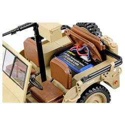 Amewi Jeep Willys MB Scale Crawler komutátorový 1:14 RC model auta elektrický Crawler 4WD (4x4) RtR 2,4 GHz