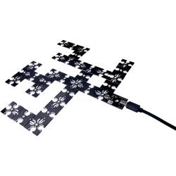 Lumitronix plochá LED zelená (d x š x v) 25 x 24.50 x 2.30 mm