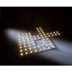 plochá LED teplá bílá (d x š x v) 40 x 40 x 4.64 mm Lumitronix