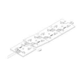 plochá LED teplá bílá (d x š x v) 40 x 40 x 4.64 mm Lumitronix