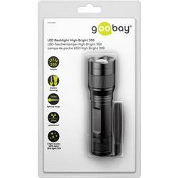 Goobay LED Taschenlampe Zoom 300lm 3Modi 3xAAA LED reflektor kapesní svítilna, na baterii, 300 lm, 50000 h, 119 g