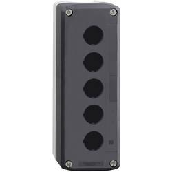 Schneider Electric XALD05 XALD05 prázdný kufřík 5 instalačních pozic (d x š x v) 53 x 196 x 68 mm bez potisku tmavě šedá , světle šedá 1 ks