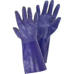 Showa 4740 NSK24 Gr. L bavlněný trikot , polyester, nitril rukavice pro manipulaci s chemikáliemi Velikost rukavic: 10, L EN 388:2016, EN 374-1:2016/ Typ A, EN