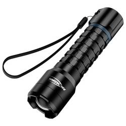 Ansmann LED Taschenlampe Survival TS3000RF wiederaufladbar SMD LED kapesní svítilna, Li-Ion akumulátory nebo provoz na baterie, 15 h, 223 g