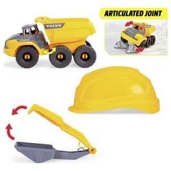 Dickie Toys Volvo Přehrávání Tough Hauler hotový model Stavebnice-sada