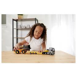 Majorette Volvo Tahač FH16 + Wheel Loader hotový model Model pojízdného stavebního stroje
