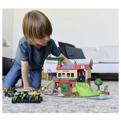 Majorette Claas Farmyard + 3 vehicles Farmářská stanice