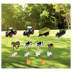 Majorette Claas Farmyard + 3 vehicles Farmářská stanice