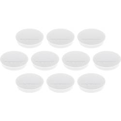magnetoplan magnet Discofix Standard (Ø x v) 30 mm x 8 mm kulatý bílá 10 ks 1664200
