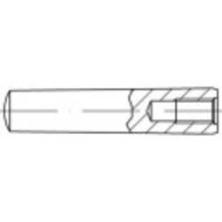TOOLCRAFT 144704 kuželový kolík (Ø x d) 8 mm x 28 mm ocel 10 ks