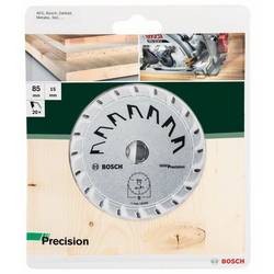 Bosch Accessories Precision 2609256D81 tvrdokovový pilový kotouč 85 x 15 mm Počet zubů (na palec): 20 1 ks