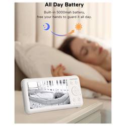 momcozy dětská chůvička s kamerou BM007-WH12BA-A