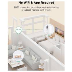 momcozy dětská chůvička s kamerou BM007-WH12BA-A