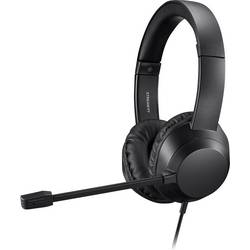 Adesso Xtream P7 AI Copilot Headset Headset otevřená (On Ear) kabelová stereo černá melírovaná headset Počítače