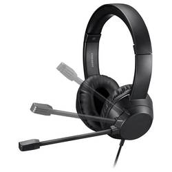 Adesso Xtream P7 AI Copilot Headset Headset otevřená (On Ear) kabelová stereo černá melírovaná headset Počítače