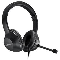 Adesso Xtream P7 AI Copilot Headset Headset otevřená (On Ear) kabelová stereo černá melírovaná headset Počítače