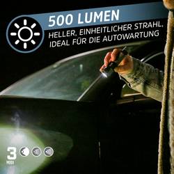 Energizer Auto Metal Light LED kapesní svítilna, napájeno akumulátorem, 500 lm