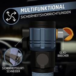 Energizer Auto Metal Light LED kapesní svítilna, napájeno akumulátorem, 500 lm