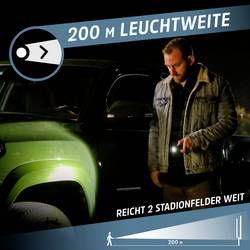 Energizer Auto Metal Light LED kapesní svítilna, napájeno akumulátorem, 500 lm