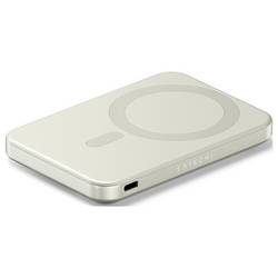 Satechi OntheGo Magnetic Qi2 powerbanka 5000 mAh, Qi 2, MagSafe, písková