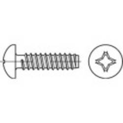 TOOLCRAFT 145112 čočkové šrouby do plechu 5.5 mm 25 mm křížová drážka Philips DIN 7981 ocel galvanizováno zinkem 250 ks