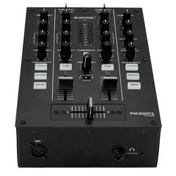 Omnitronic PM-202FX 2kanálový DJ mixážní pult černá