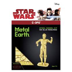 Metal Earth C-3PO gold kovová stavebnice
